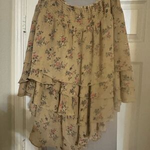 Ralph Lauren Tiered romantic skirt